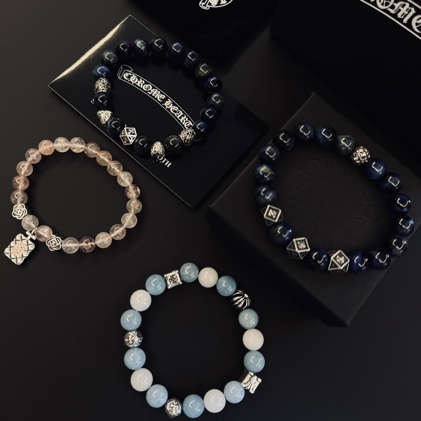 Chrome Hearts Beaded Bracelets Set